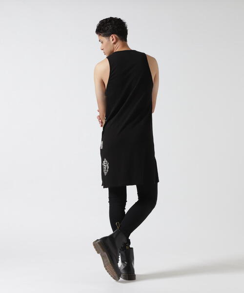 SHARE SPIRIT(シェアースピリット)の「SHARE SPIRIT/シェアースピリット/LETTER TANKTOP(タンクトップ・メンズ・ホワイト/ブラック・F)」の7枚目の写真