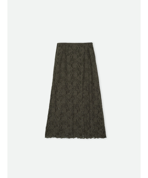 COLOCYNTH(コロシント)の「Persica Lace Long Skirt Khaki(スカート・レディース・その他・MEDIUM/SMALL)」の2枚目の写真