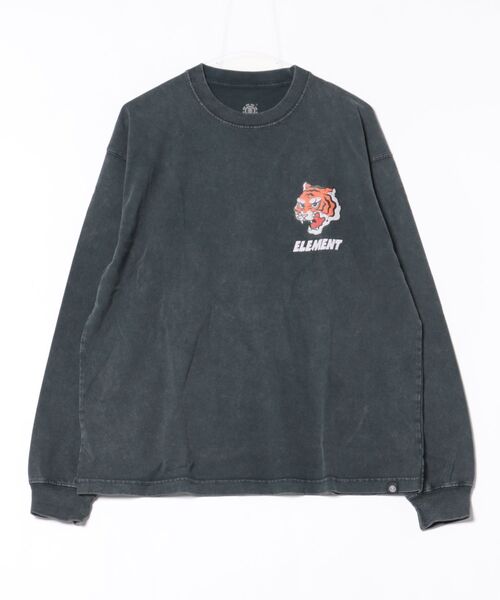 ELEMENT(エレメント)の「ELEMENT メンズ DOVE TIGER LS ロンT 【2026年春夏モデル】(Tシャツ/カットソー・メンズ・ブラック系その他/ブラック/ホワイト・X-LARGE/LARGE/MEDIUM)」の3枚目の写真