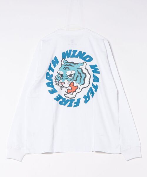 ELEMENT(エレメント)の「ELEMENT メンズ DOVE TIGER LS ロンT 【2026年春夏モデル】(Tシャツ/カットソー・メンズ・ブラック系その他/ブラック/ホワイト・X-LARGE/LARGE/MEDIUM)」の4枚目の写真