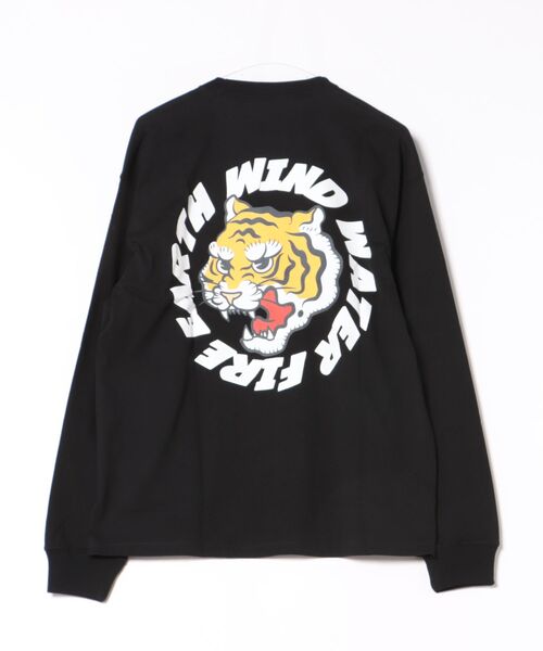 ELEMENT(エレメント)の「ELEMENT メンズ DOVE TIGER LS ロンT 【2026年春夏モデル】(Tシャツ/カットソー・メンズ・ブラック系その他/ブラック/ホワイト・X-LARGE/LARGE/MEDIUM)」の6枚目の写真