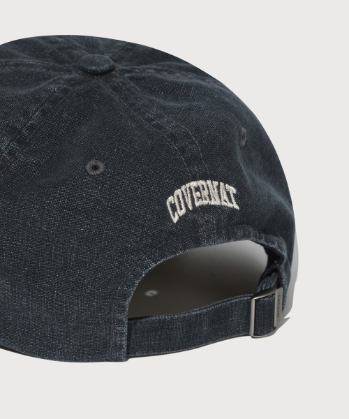 COVERNAT（カバーナット）の「Cロゴオックスフォードウォッシング6パネルキャップ ダークネイビー（キャップ・レディース・その他・FREE）」の6枚目の写真
