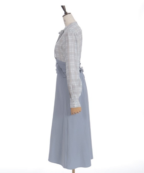 axes femme（アクシーズファム）の「ハイウエストドッキングワンピース（ワンピース・レディース・ブラック/グレー/モカ・FREE）」の20枚目の写真