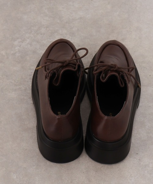 archives（アルシーヴ）の「レースアップシューズ（パンプス・レディース・ブラック/ブラウン・MEDIUM/LARGE）」の9枚目の写真