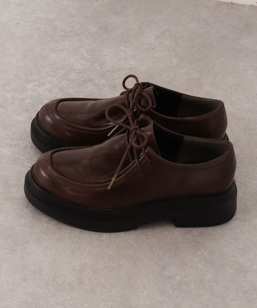 archives（アルシーヴ）の「レースアップシューズ（パンプス・レディース・ブラック/ブラウン・MEDIUM/LARGE）」の8枚目の写真