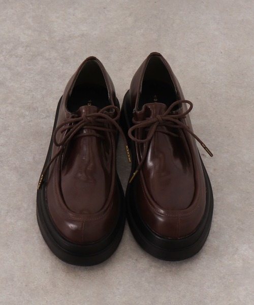archives（アルシーヴ）の「レースアップシューズ（パンプス・レディース・ブラック/ブラウン・MEDIUM/LARGE）」の7枚目の写真