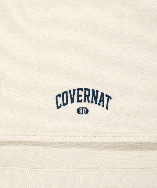 COVERNAT(カバーナット)の「キャンバスセリフメッセンジャーバッグアイボリー(メッセンジャーバッグ・レディース・その他・FREE)」の3枚目の写真