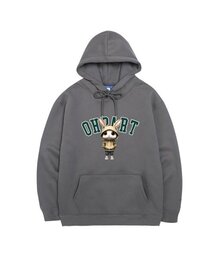OHP x HARMONIA フードパーカーに裏起毛ショートパンツ