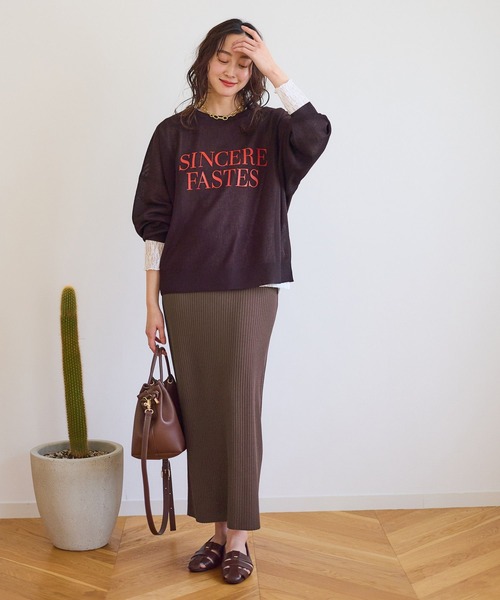 Elura（エルーラ）の「セミシアロゴ2WAYカーデ/656806（カーディガン/ボレロ・レディース・グレー/グリーン/ブラウン/ホワイト・FREE）」の19枚目の写真