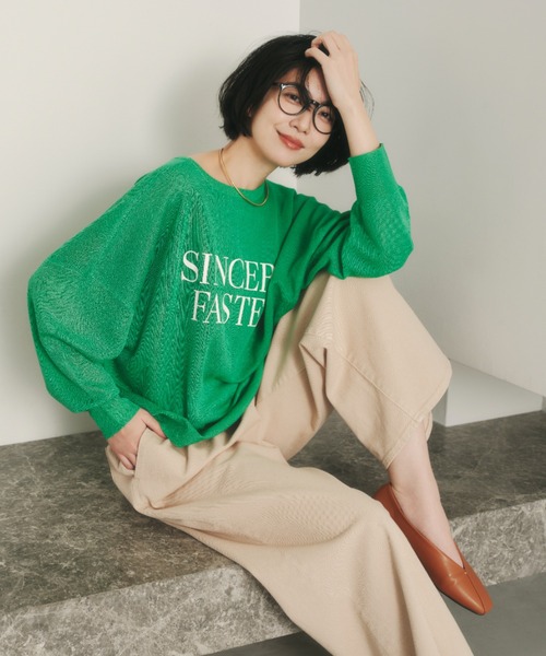 Elura（エルーラ）の「セミシアロゴ2WAYカーデ/656806（カーディガン/ボレロ・レディース・グレー/グリーン/ブラウン/ホワイト・FREE）」の21枚目の写真