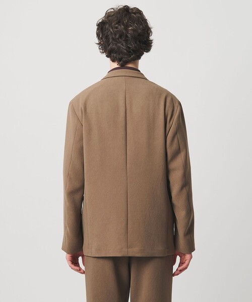 ポリエステルサブレ オーディナリー ダブル 4ボタン ジャケット