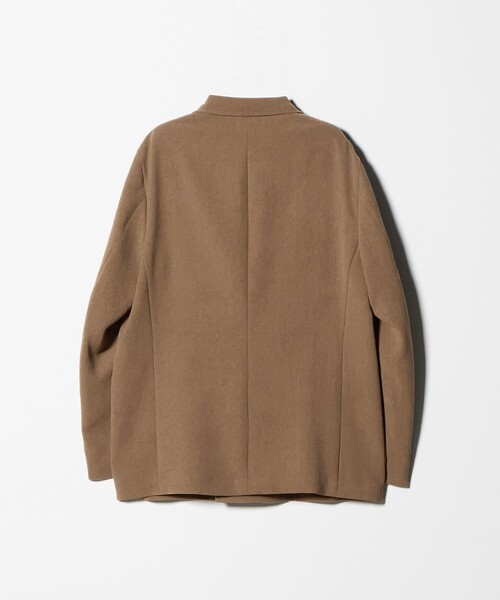 UNITED ARROWS(ユナイテッドアローズ)の「ポリエステルサブレ オーディナリー ダブル 4ボタン ジャケット(テーラードジャケット・メンズ・モカ/ブラック・XL/S/M/L)」の7枚目の写真