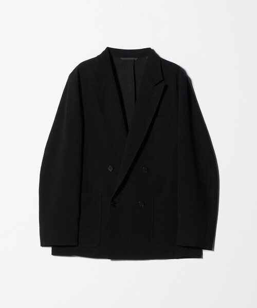 UNITED ARROWS(ユナイテッドアローズ)の「ポリエステルサブレ オーディナリー ダブル 4ボタン ジャケット(テーラードジャケット・メンズ・モカ/ブラック・XL/S/M/L)」の18枚目の写真