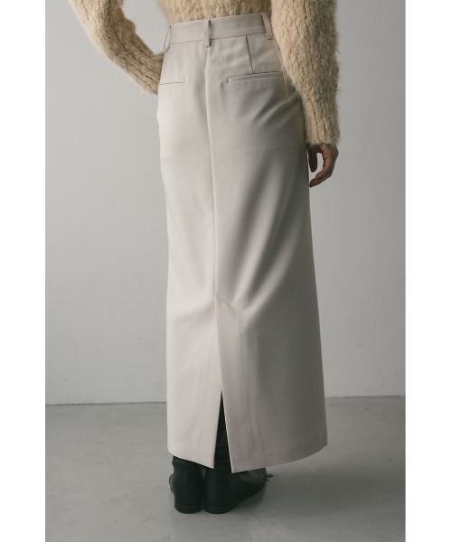 STYLEMIXER(スタイルミキサー)の「アイラインラップスカート(スカート・レディース・アイボリー/ブラック/カーキ・SMALL/MEDIUM)」の11枚目の写真