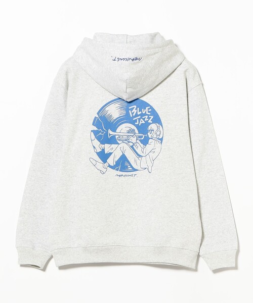 TOKYO CULTUART by BEAMS(トウキョウカルチャートバイビームス)の「meru / JAZZ Sweat Parka(パーカー・レディース・ライトグレー/ブラック・LARGE/SMALL/MEDIUM/X-LARGE)」の1枚目の写真