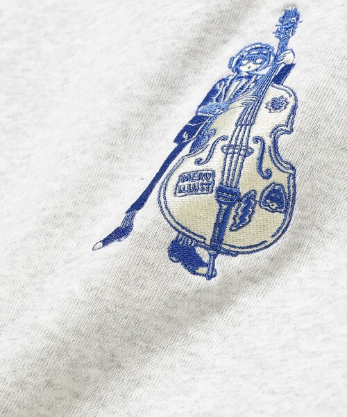 TOKYO CULTUART by BEAMS(トウキョウカルチャートバイビームス)の「meru / JAZZ Sweat Parka(パーカー・レディース・ライトグレー/ブラック・LARGE/SMALL/MEDIUM/X-LARGE)」の9枚目の写真