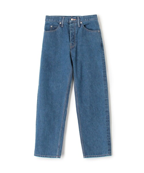 GALERIE VIE（ギャルリー ヴィー）の「リユースシーアイランドコットン デニムストレートパンツ（デニムパンツ・レディース・ブルー/ネイビー・32/34/36/38）」の2枚目の写真