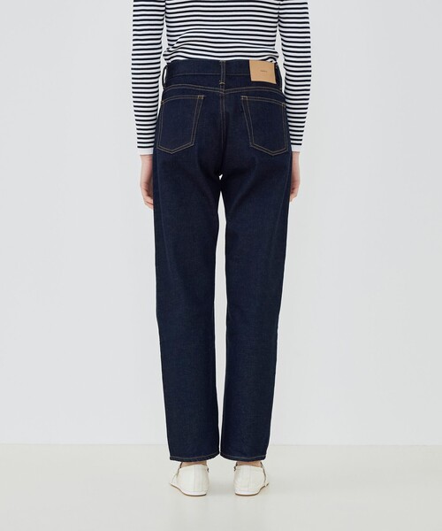 GALERIE VIE（ギャルリー ヴィー）の「リユースシーアイランドコットン デニムストレートパンツ（デニムパンツ・レディース・ブルー/ネイビー・32/34/36/38）」の6枚目の写真