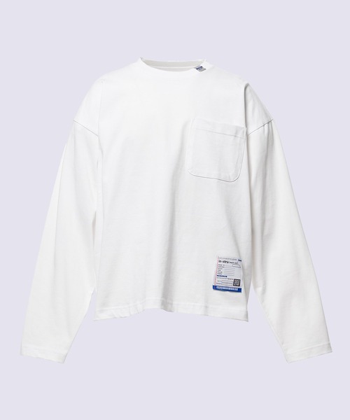 In・stru(men-tal).(インストルメンタル)の「【in・stru(men-tal).】HEAVY WEIGHT JERSEY POCKET LS TEE(Tシャツ/カットソー・メンズ・ブラック/ホワイト・48/44/46)」の1枚目の写真
