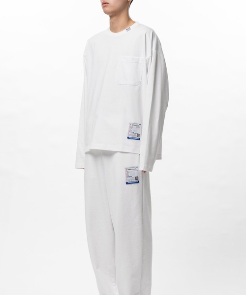 In・stru(men-tal).(インストルメンタル)の「【in・stru(men-tal).】HEAVY WEIGHT JERSEY POCKET LS TEE(Tシャツ/カットソー・メンズ・ブラック/ホワイト・48/44/46)」の7枚目の写真
