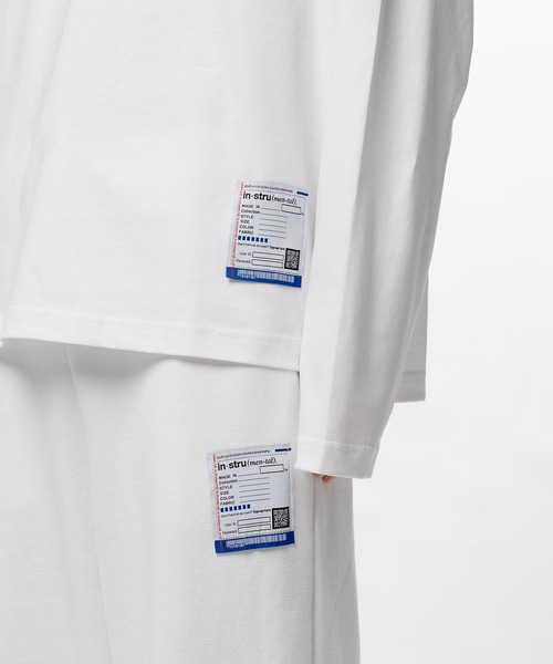 In・stru(men-tal).(インストルメンタル)の「【in・stru(men-tal).】HEAVY WEIGHT JERSEY POCKET LS TEE(Tシャツ/カットソー・メンズ・ブラック/ホワイト・48/44/46)」の8枚目の写真