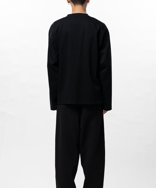 In・stru(men-tal).(インストルメンタル)の「【in・stru(men-tal).】HEAVY WEIGHT JERSEY POCKET LS TEE(Tシャツ/カットソー・メンズ・ブラック/ホワイト・48/44/46)」の10枚目の写真