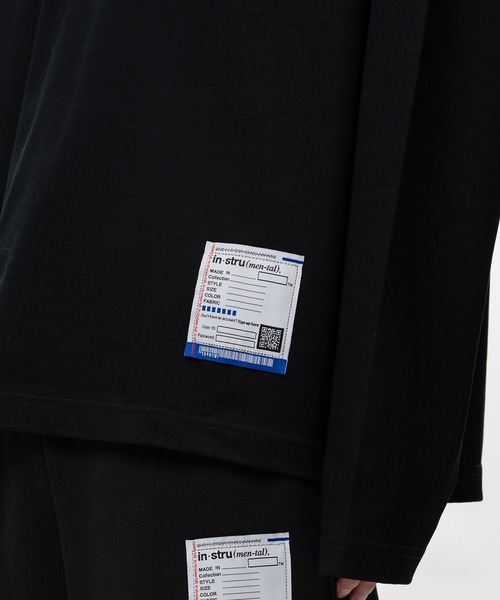 In・stru(men-tal).(インストルメンタル)の「【in・stru(men-tal).】HEAVY WEIGHT JERSEY POCKET LS TEE(Tシャツ/カットソー・メンズ・ブラック/ホワイト・48/44/46)」の12枚目の写真