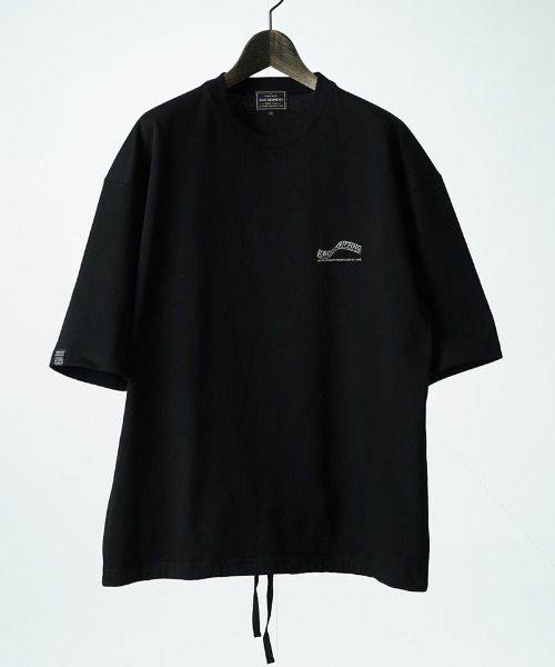 EGO TRIPPING(エゴトリッピング)の「mt10249- HEAVYJERSEY wavy Tシャツ(666654)(Tシャツ/カットソー・メンズ・杢グレー/ブラック・48/46)」の11枚目の写真
