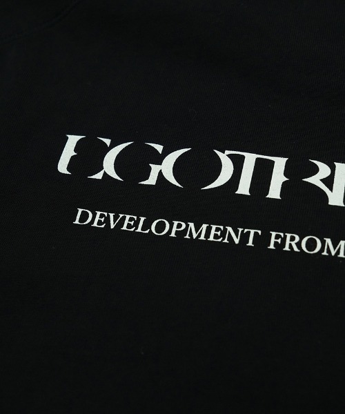 EGO TRIPPING(エゴトリッピング)の「mt10249- HEAVYJERSEY wavy Tシャツ(666654)(Tシャツ/カットソー・メンズ・杢グレー/ブラック・48/46)」の18枚目の写真