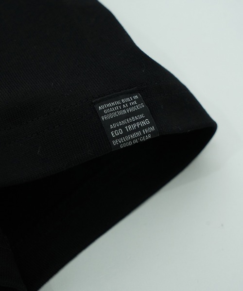 EGO TRIPPING(エゴトリッピング)の「mt10249- HEAVYJERSEY wavy Tシャツ(666654)(Tシャツ/カットソー・メンズ・杢グレー/ブラック・48/46)」の19枚目の写真