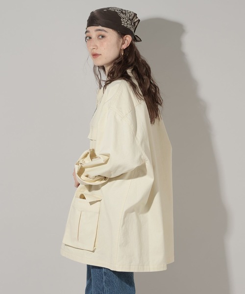 GEORGE'S(ジョージズ)の「ミリタリージャケット(ミリタリージャケット・レディース・オフホワイト/カーキ・SMALL/MEDIUM)」の12枚目の写真
