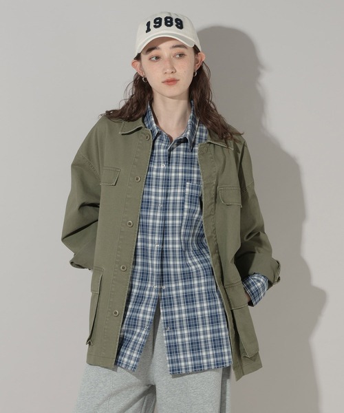 GEORGE'S(ジョージズ)の「ミリタリージャケット(ミリタリージャケット・レディース・オフホワイト/カーキ・SMALL/MEDIUM)」の17枚目の写真