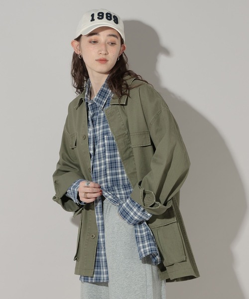 GEORGE'S(ジョージズ)の「ミリタリージャケット(ミリタリージャケット・レディース・オフホワイト/カーキ・SMALL/MEDIUM)」の18枚目の写真