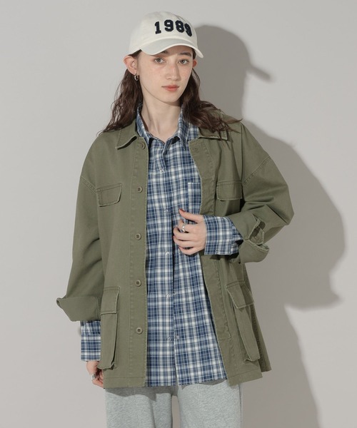 GEORGE'S(ジョージズ)の「ミリタリージャケット(ミリタリージャケット・レディース・オフホワイト/カーキ・SMALL/MEDIUM)」の19枚目の写真