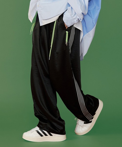 UNISEX】SATIN LINE PANTS/サテンラインパンツ（その他パンツ