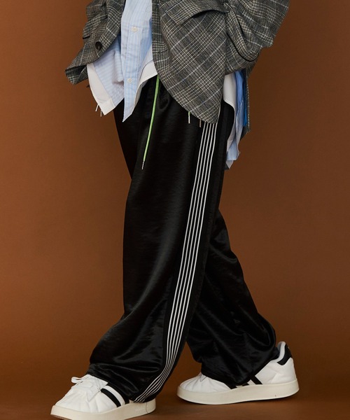 SeeSew(シーソー)の「【UNISEX】SATIN LINE PANTS/サテンラインパンツ(その他パンツ・メンズ・ブラウン/ブラック/ネイビー/アイボリー・M/L)」の11枚目の写真