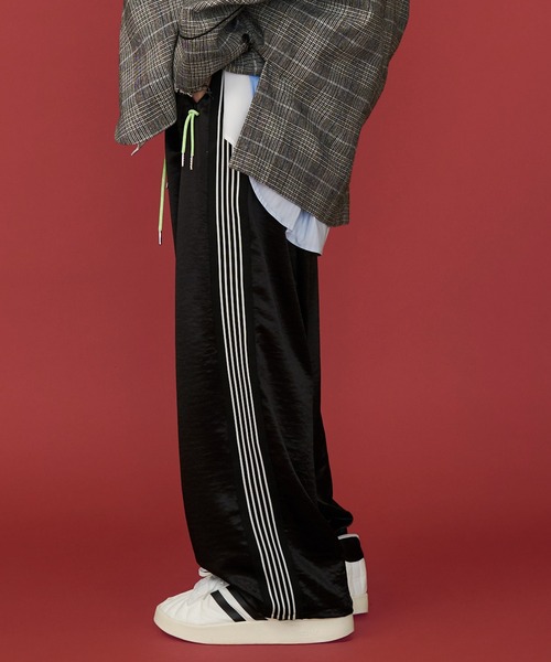 SeeSew(シーソー)の「【UNISEX】SATIN LINE PANTS/サテンラインパンツ(その他パンツ・メンズ・ブラウン/ブラック/ネイビー/アイボリー・M/L)」の12枚目の写真