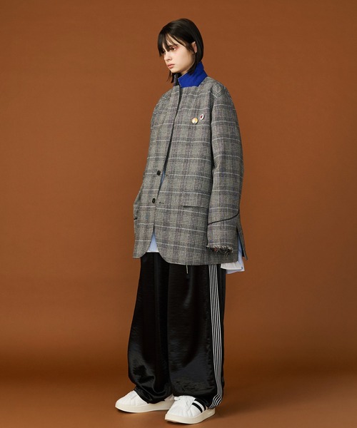 SeeSew(シーソー)の「【UNISEX】SATIN LINE PANTS/サテンラインパンツ(その他パンツ・メンズ・ブラウン/ブラック/ネイビー/アイボリー・M/L)」の8枚目の写真