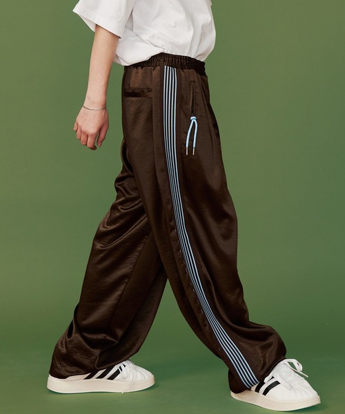 SeeSew(シーソー)の「【UNISEX】SATIN LINE PANTS/サテンラインパンツ(その他パンツ・メンズ・ブラウン/ブラック/ネイビー/アイボリー・M/L)」の16枚目の写真