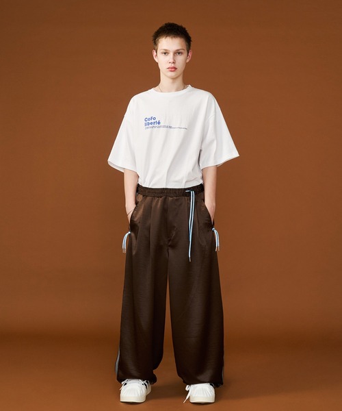 SeeSew(シーソー)の「【UNISEX】SATIN LINE PANTS/サテンラインパンツ(その他パンツ・メンズ・ブラウン/ブラック/ネイビー/アイボリー・M/L)」の14枚目の写真