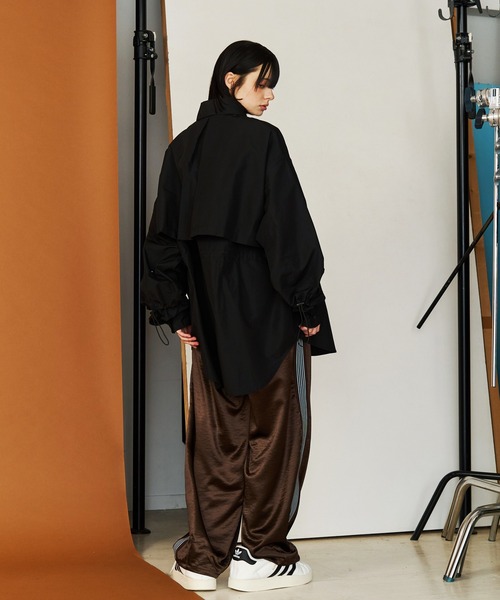 SeeSew(シーソー)の「【UNISEX】SATIN LINE PANTS/サテンラインパンツ(その他パンツ・メンズ・ブラウン/ブラック/ネイビー/アイボリー・M/L)」の18枚目の写真