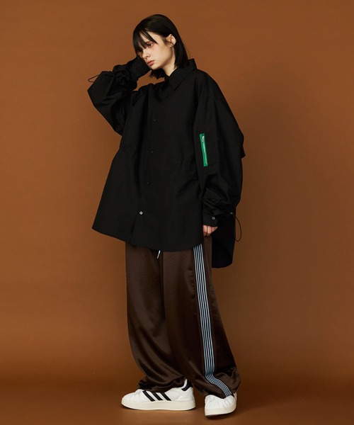 SeeSew(シーソー)の「【UNISEX】SATIN LINE PANTS/サテンラインパンツ(その他パンツ・メンズ・ブラウン/ブラック/ネイビー/アイボリー・M/L)」の19枚目の写真