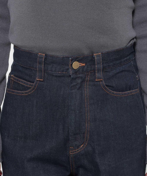 mysty woman(ミスティウーマン)の「ターンアップデニムワイドパンツ 660072(デニムパンツ・レディース・ブルー/インディゴブルー・MEDIUM/SMALL)」の17枚目の写真