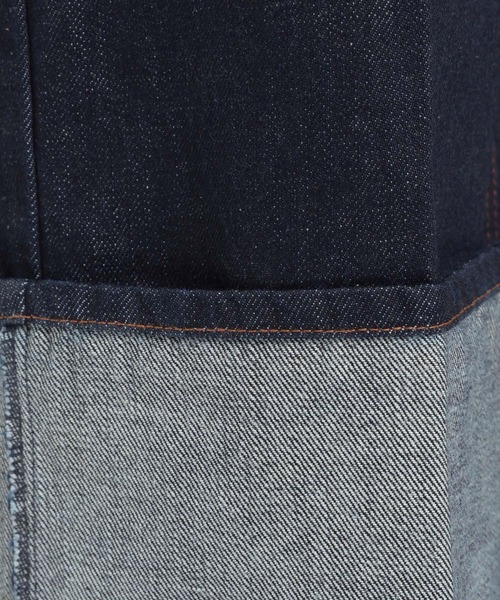 mysty woman(ミスティウーマン)の「ターンアップデニムワイドパンツ 660072(デニムパンツ・レディース・ブルー/インディゴブルー・MEDIUM/SMALL)」の11枚目の写真