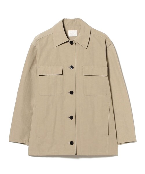 Demi-Luxe BEAMS（デミルクス ビームス）の「ナチュラル ワッシャー ブルゾン（ブルゾン・レディース・カーキ/ベージュ・ONE SIZE）」の13枚目の写真