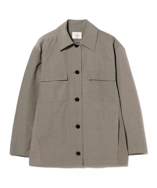 Demi-Luxe BEAMS（デミルクス ビームス）の「ナチュラル ワッシャー ブルゾン（ブルゾン・レディース・カーキ/ベージュ・ONE SIZE）」の19枚目の写真