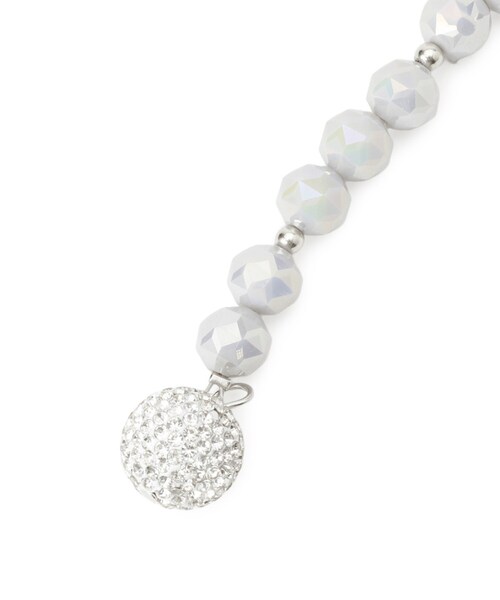 SHOO・LA・RUE（シューラルー）の「マルチパフハートチャーム（チャーム・レディース・シルバー/ブラック・00）」の5枚目の写真