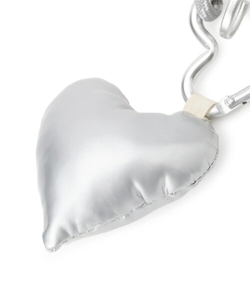 SHOO・LA・RUE（シューラルー）の「マルチパフハートチャーム（チャーム・レディース・シルバー/ブラック・00）」の6枚目の写真