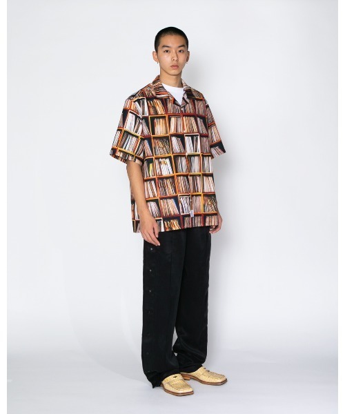 APPLEBUM(アップルバム)の「“Vinyl Shelf” Aloha Shirt(シャツ/ブラウス・メンズ・ブラウン・X-LARGE/LARGE/MEDIUM)」の13枚目の写真