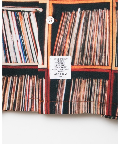 APPLEBUM(アップルバム)の「“Vinyl Shelf” Aloha Shirt(シャツ/ブラウス・メンズ・ブラウン・X-LARGE/LARGE/MEDIUM)」の17枚目の写真